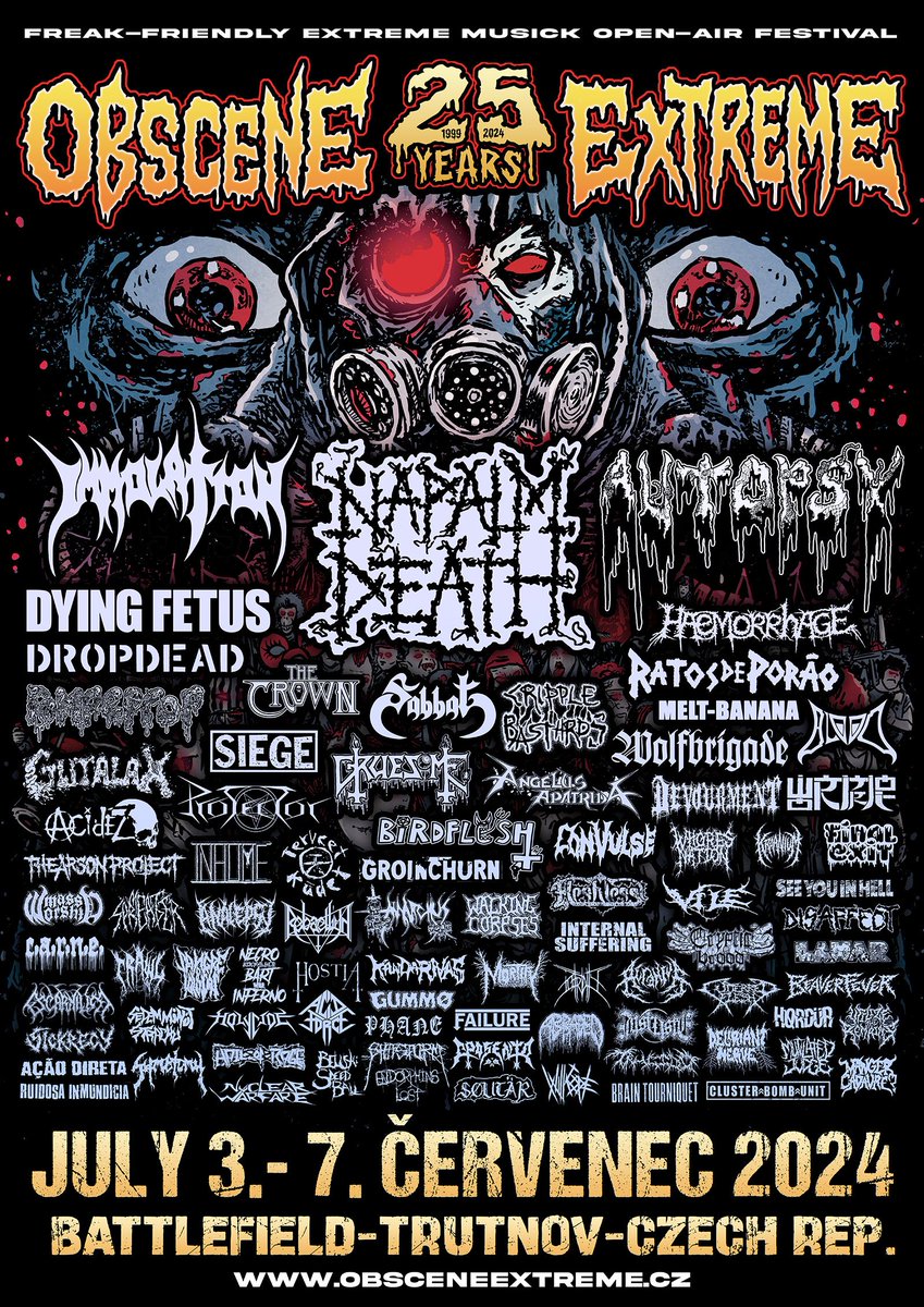 Napalm Death (@officialND) on Twitter photo 2024-02-05 17:45:05