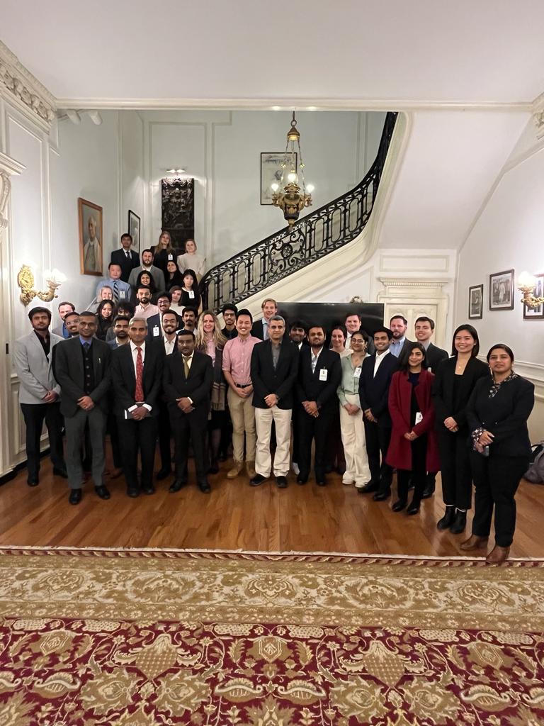 Johns Hopkins Science Policy & Diplomacy Group (@jhscipolgroup) on Twitter photo Recently, we led students <a href="/JohnsHopkins/">Johns Hopkins University</a> to visit <a href="/IndianEmbassyUS/">India in USA</a> as part of our #MeetupsattheEmbassy Series. The event started with a welcome remark from Ambassador <a href="/ranganathan_sr/">Sripriya Ranganathan</a> followed by representatives from the Embassy to share US-India’s work on science and technology. Recently, we led students <a href="/JohnsHopkins/">Johns Hopkins University</a> to visit <a href="/IndianEmbassyUS/">India in USA</a> as part of our #MeetupsattheEmbassy Series. The event started with a welcome remark from Ambassador <a href="/ranganathan_sr/">Sripriya Ranganathan</a> followed by representatives from the Embassy to share US-India’s work on science and technology.
