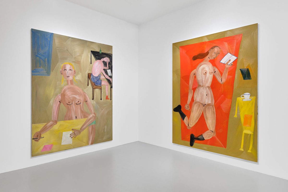 GalleriesNow's tweet photo. Today's #ShowoftheDay is Grace Weaver: Hotel Paintings Galerie Max Hetzler, Paris. Open until Saturday 17 February.
#Paris #GalleriesNow #exhibition #gallery #artgallery #art https://t.co/WcnXm4JiY6