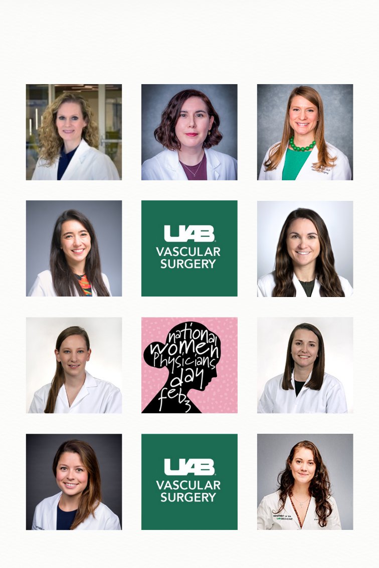 Recognizing the women physicians in UAB Vascular Surgery!