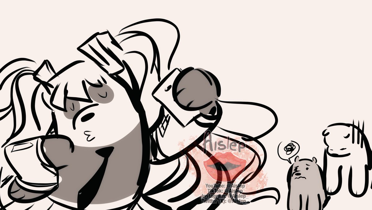 Aislep_'s tweet photo. Denme ideas para dibujar a los osos como osos reales o en situaciones que sean así. 😆🫶 #escandalosos #webarebears https://t.co/BuHjLkPpgw