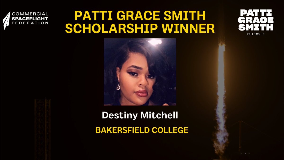 Meet Destiny, a Bakersfield College Engineering student, and one of 3 recipients of the 2024 @PGSFellowship scholarship! @BAKcollege Learn more and register at: cstconference.space