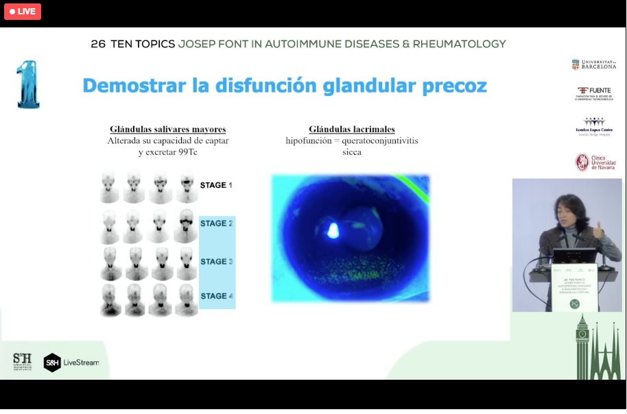 aesjogren's tweet photo. Muchas gracias @p_brito_zeron @ por destacar la complejidad de #Sjögren con casos reales, durante el #TenTopics
🙌 Gracias también a la organización por contar con las asociaciones de pacientes como @aesjogren 

Seguimos avanzando 🙌💙💙💙 https://t.co/IrazW4xnj2