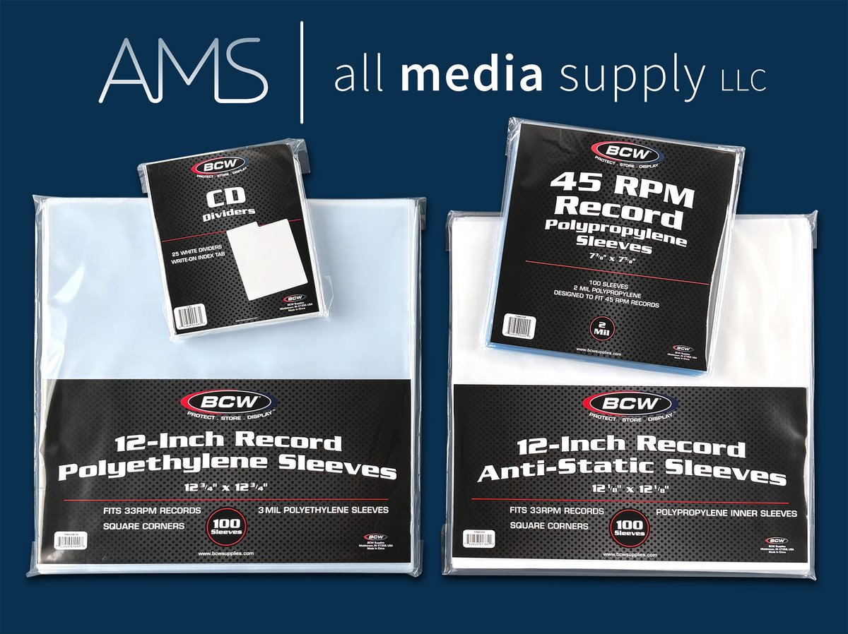 BCW Record Supplies tweet media