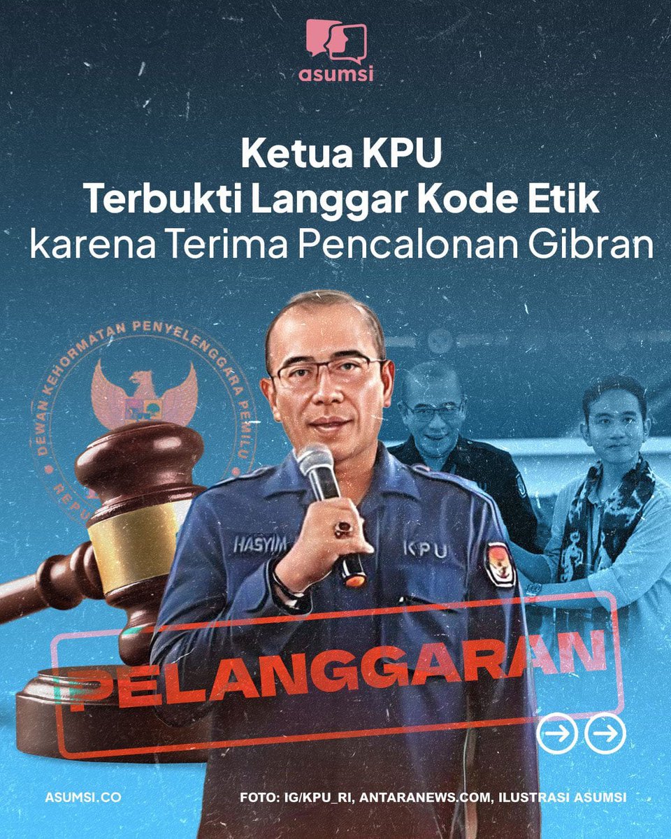 #TolakPaslonCacatEtik
#RakyatMakinMuak

<a href="/aniesbaswedan/">Anies Rasyid Baswedan</a>
<a href="/cakimiNOW/">A Muhaimin Iskandar</a>