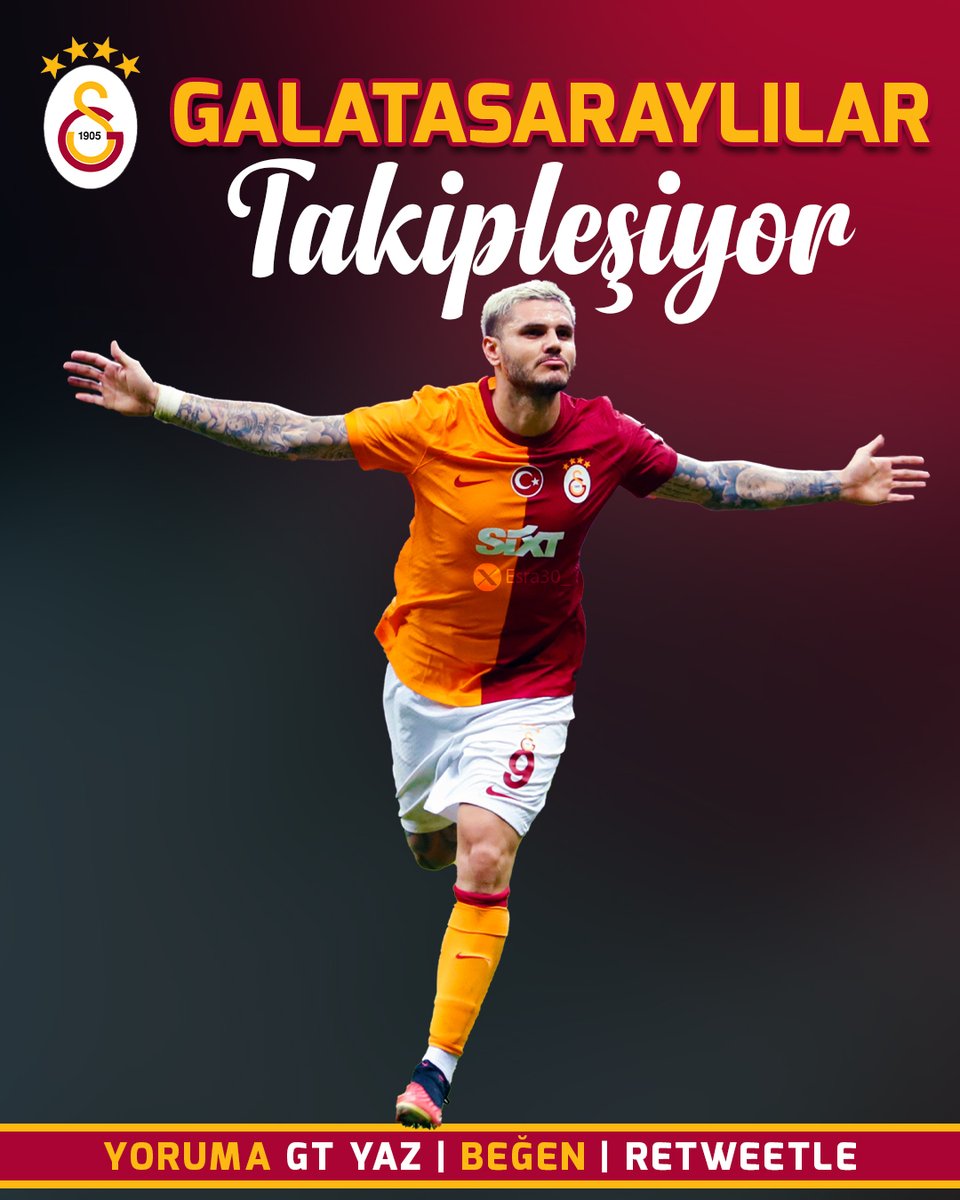 🦁Galatasaray Ailesi Takipleşiyor..!

❤️Beğen
💬Yorum yap 
✅Takip et
🔁Retweetle
--  --  --
Galatasaraylılartakipleşiyor sondakika kpss galatasaraylıyım derrick köhn uefa meteorolojik uyarı şikeci miraç kandili ali koç 6subat2023 arkadan altın real madrid beter bursa #GSvBAN