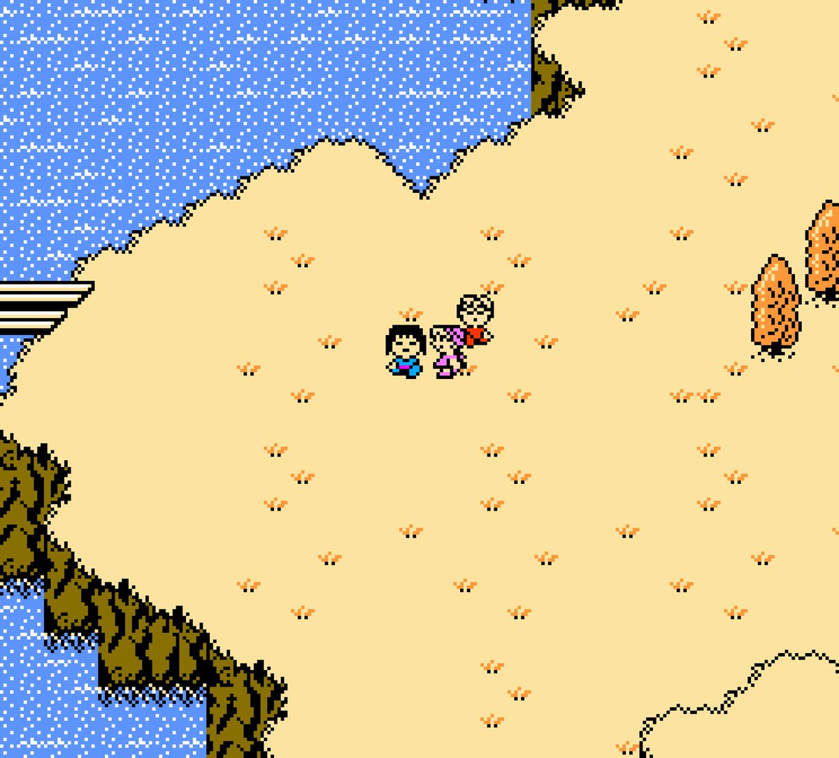 Random_Frisk's tweet image. *You find yourself on a perilous mountain range with a few other humans!
*Mercy might not be an option for the monsters here...

Submitted by @OrdinaryEmolga 
#UNDERTALE #MOTHER