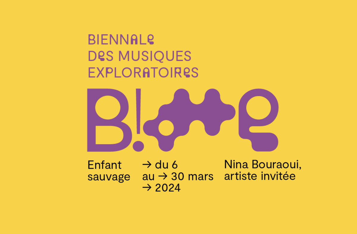 ✦ B!ME 24 • J-7 ANNONCE PROGRAMMATION ✦
Nous vous donnons rendez-vous le lundi 12 février pour découvrir l’ensemble des 35 événements de la programmation !
🔎 Découvrez les spectacles déjà en vente sur la billetterie de nos partenaires : grame.fr/b-me-24.
#bime24