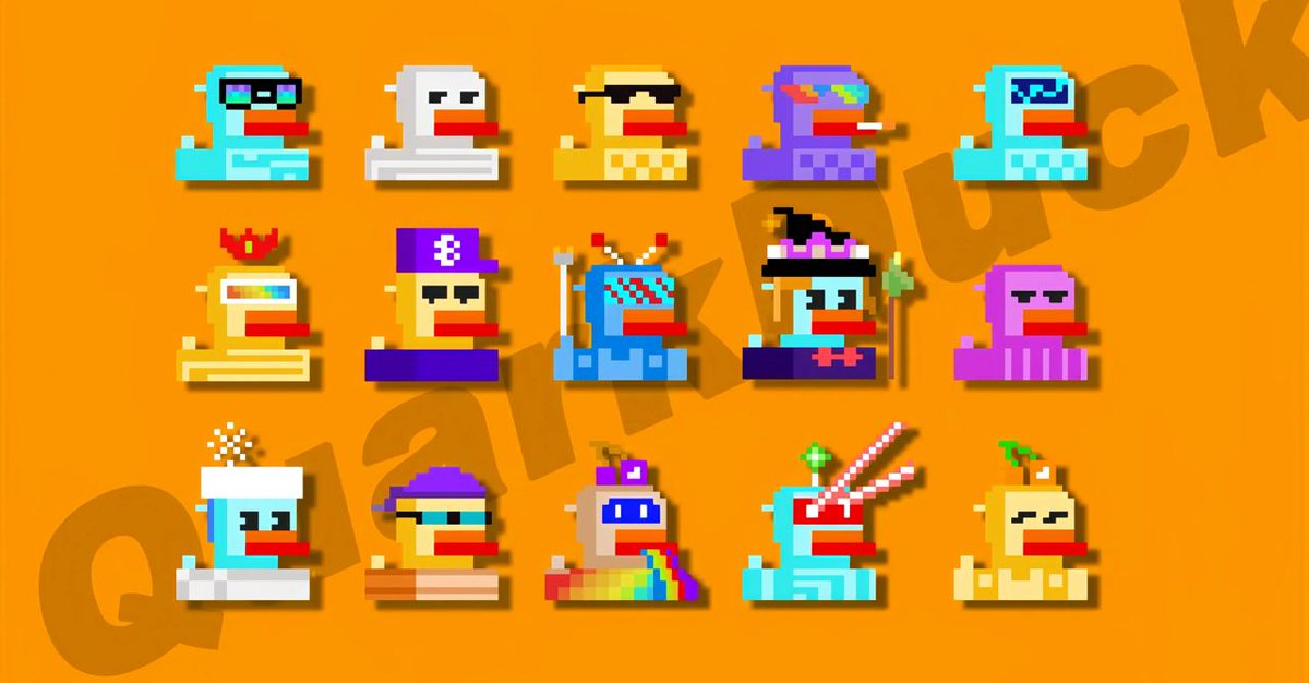 🚀超级热门的夸克鸭<a href="/QuarkDuck/">Quarkduck 🦆⚛️</a>，集有趣的灵魂和好看的皮囊为一体，开创性的玩法🚀
🎯Protocol: #BTC  #Atomicals
🎯Total Supply: 10K
🎁抽5个白名单，免费MINT！！！
✅关注：<a href="/QuarkDuck/">Quarkduck 🦆⚛️</a> 和 @rickblock 
和 <a href="/aFangYuan/">方源</a>
✅点赞、转发并@三名币圈好友
✅留言BTC地址：bc1p...

#BTC #Freemint  #夸克鸭