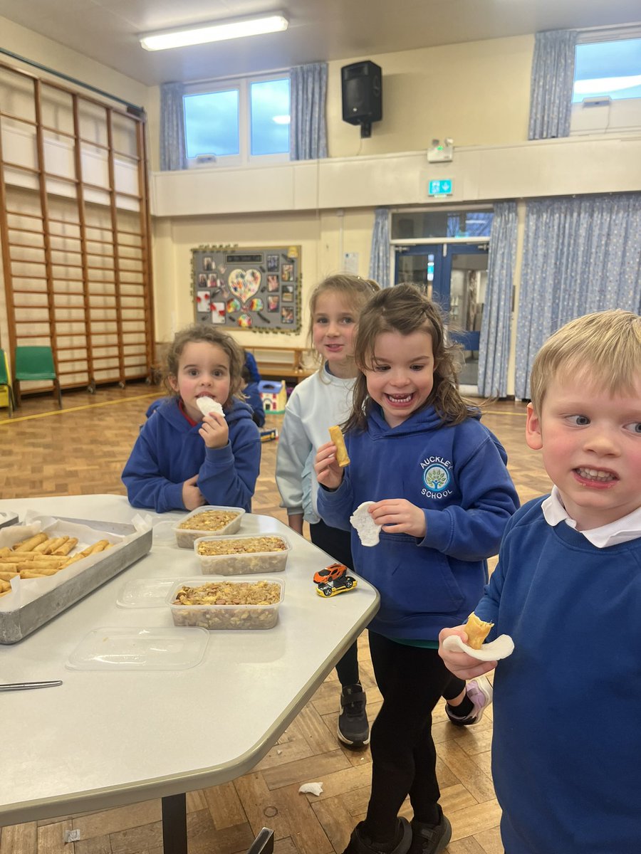ASCAuckley's tweet photo. The children at ASC have been celebrating Chinese New year (10th February) with some delicious Chinese food! Thank you Mrs Zhao ❤️ https://t.co/3aA7eScK5y