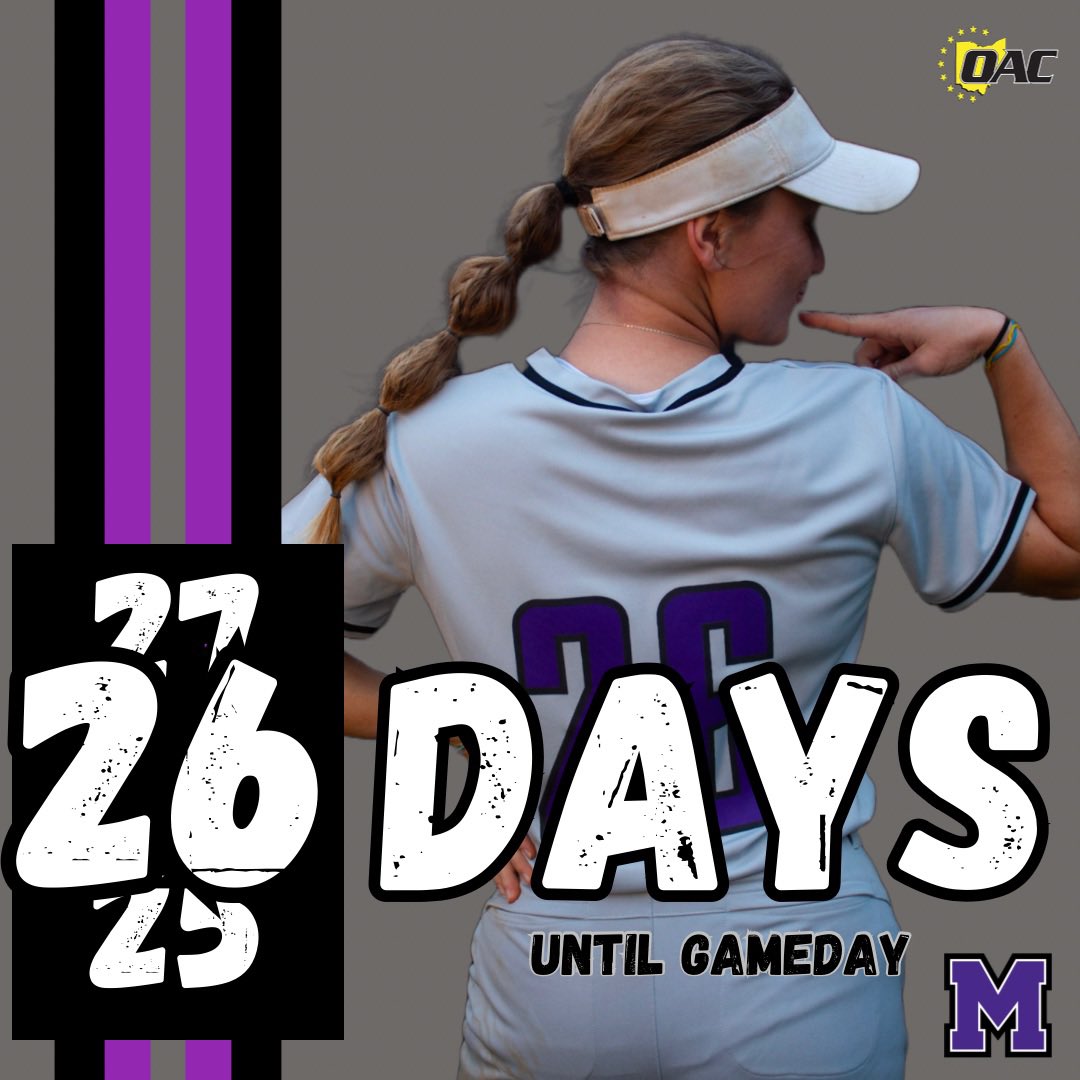 UMU_Softball's tweet photo. One day closer 🤩🥎💜 https://t.co/QzHNBsrIl2