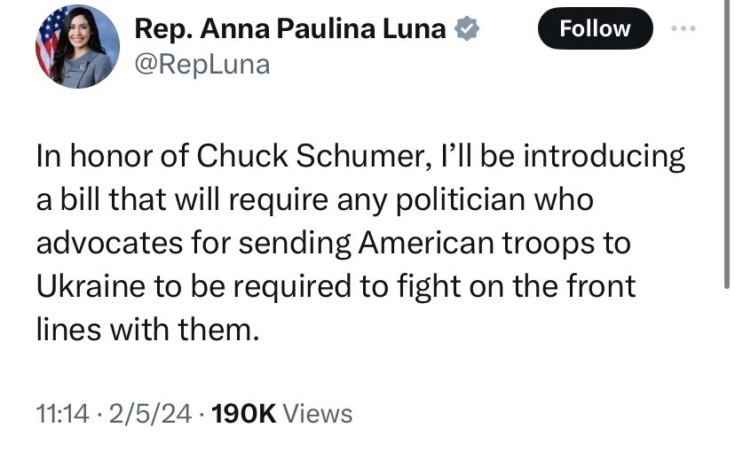 Literally no one is advocating for sending US troops to Ukraine. 

I’m so sick of these Kremlin propagandists.