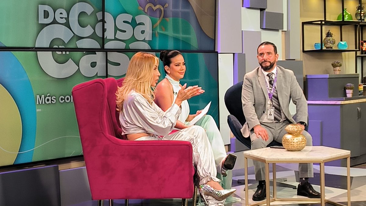 HInfectologia's tweet photo. #ElNuevoEcuador |🏥 Nuestro coordinador de Consulta Externa, @DrNandoGonzalez conversó con @decasaencasatc acerca de los signos, síntomas, diagnóstico confirmatorio y tratamiento de la Lepra. Enfermedad infecciosa de atención integral gratuita en las unidades de @Salud_Ec. https://t.co/kXxj3mQABa