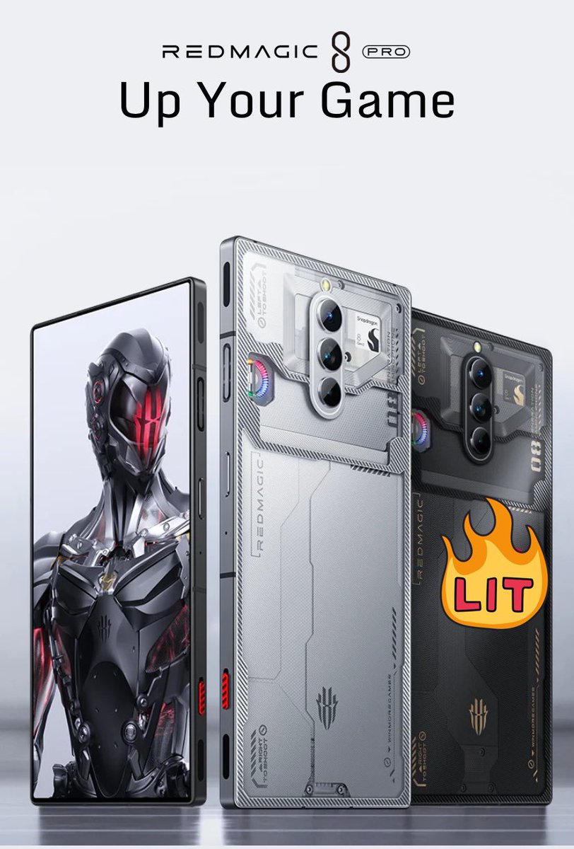 IF You are Gamer This Photo Might Be Your Best Choice Here is Why ⬇️

The #RedMagic8Pro  is a gaming smartphone. It boasts a powerful Qualcomm Snapdragon 8 Gen 2 processor, up to 1TB of storage, and a 120Hz refresh rate display. 

Here are some of the key features of the Red