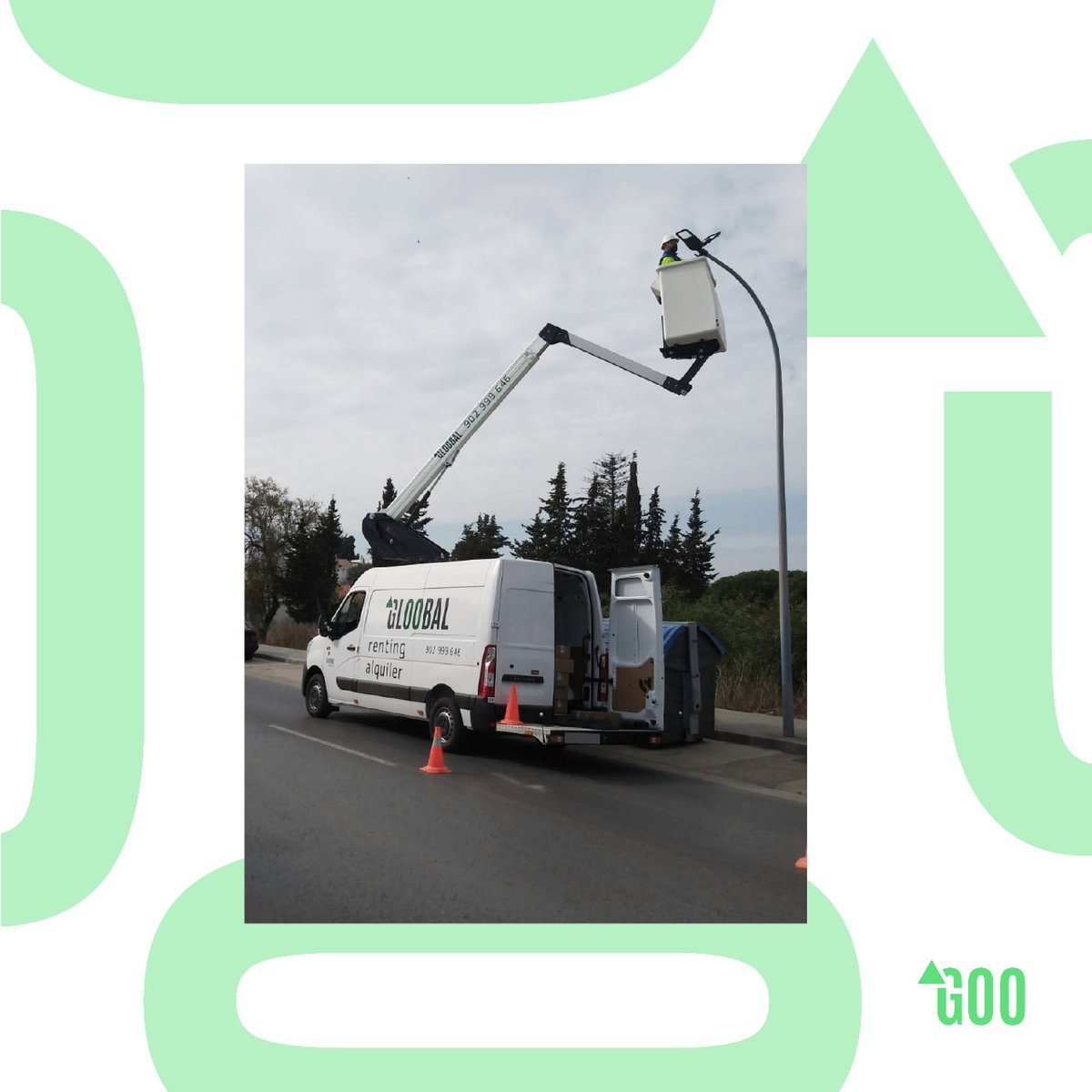 GloobalRenting's tweet photo. 🚀 De la nostalgia al progreso: ¡es hora de evolucionar con #Gloobal!
💡🌐 Adiós a las #escaleras y hola a la eficiencia moderna y la #seguridad con nuestros #vehículoscesta. No te quedes atrás. https://t.co/lgTt8ZNiEb