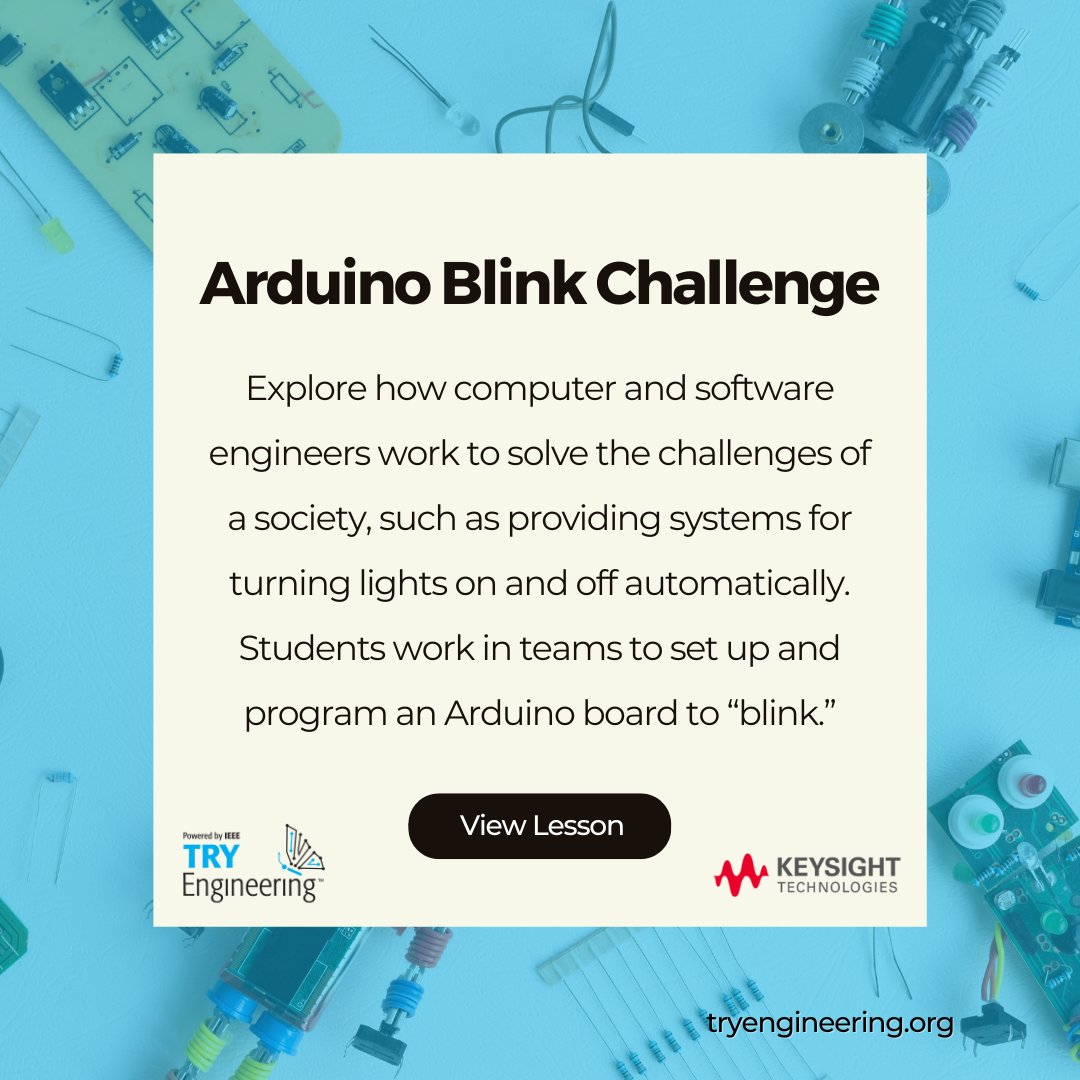 Learn how to provide a hands-on opportunity for school-aged students to learn about computer and software #engineers, as well as Arduino boards, in this #STEM #lessonplan sponsored by Keysight Technologies. bit.ly/3SLdpO3