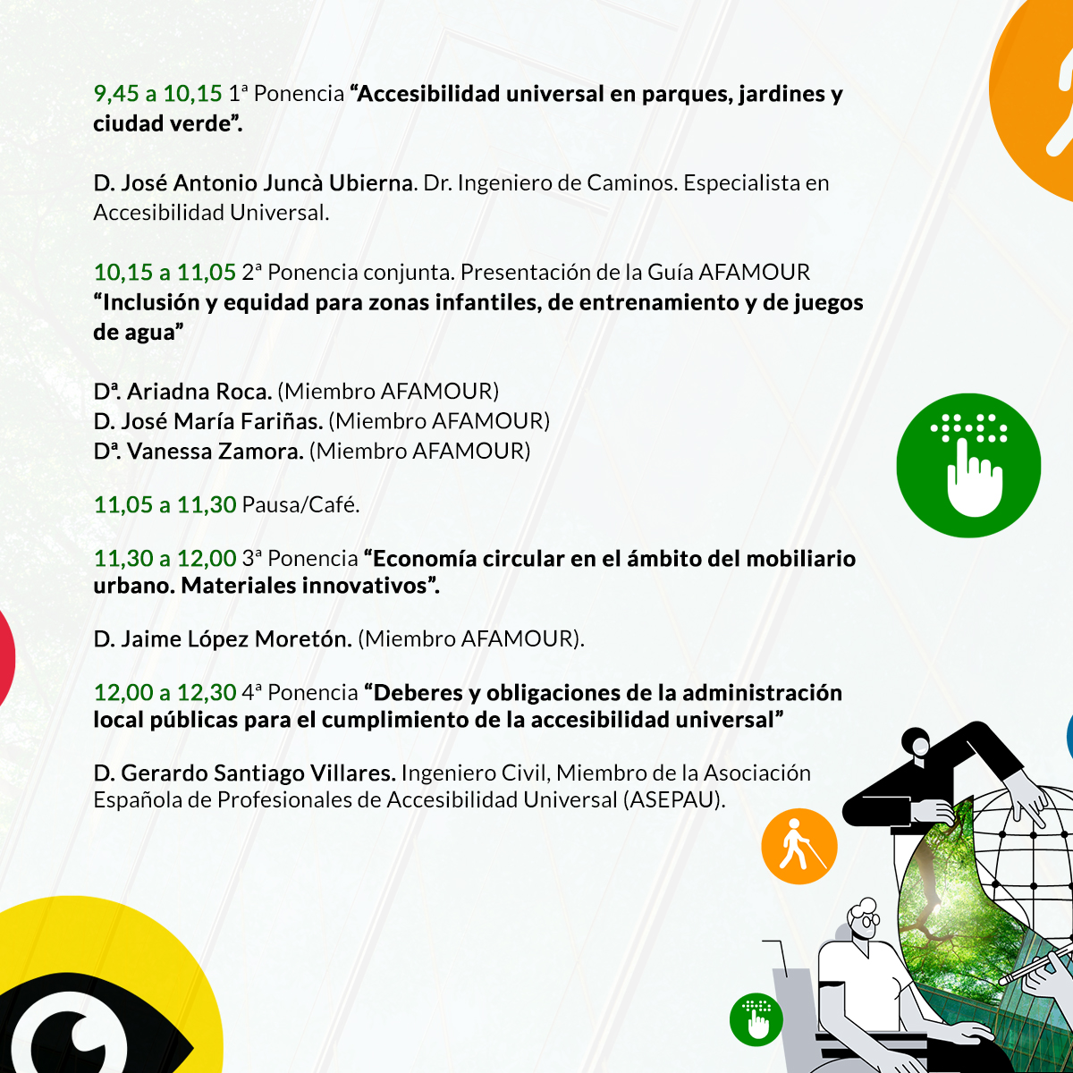 AEPJP's tweet photo. Todavía estás a tiempo de inscribirte en la jornada técnica 'Equipamiento de espacios públicos'🌳🏫organizada por la #AEPJP y @Afamour_ES en el @ayto3cantos el 7 de febrero 📅 con la colaboración de @PreZero_ES
🎟️ Inscripción gratuita: https://t.co/b6eWzF2gVK
#AEPJP #AFAMOUR https://t.co/kIYPeJYGEb