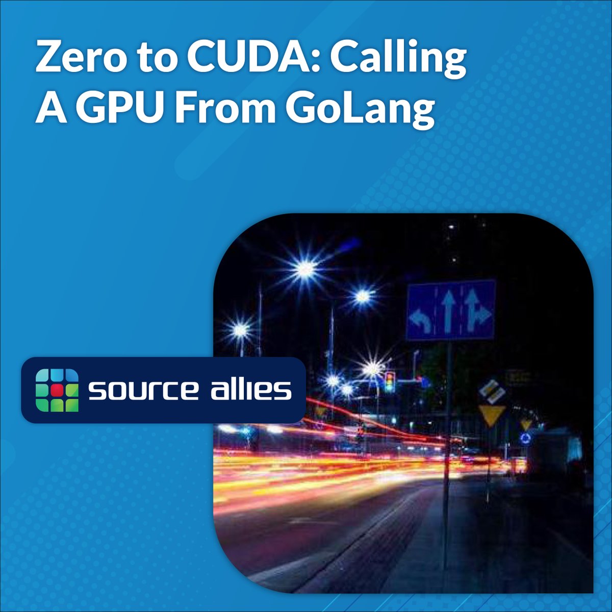 New Blog Alert - While looking to solve a code performance bottleneck on a project, our teammate Gene put together a tutorial on how to write a CUDA library and call it from Golang.  Check out the full post here: bit.ly/ZeroToCUDABlog

#blogalert #CUDA #Golang #teacher #expert