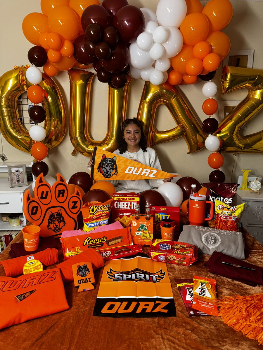 I'm extremely blessed and excited to announce my commitment to further my academic and athletic career at Ottawa University! 🧡