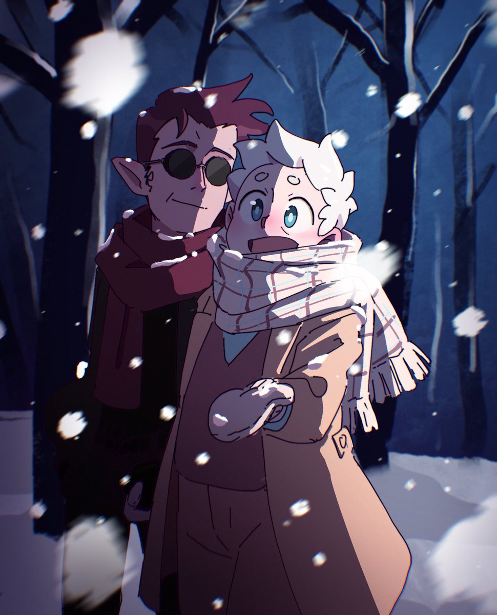 ineffablemess's tweet photo. 雪だー❄️ https://t.co/mpyU43WFVM
