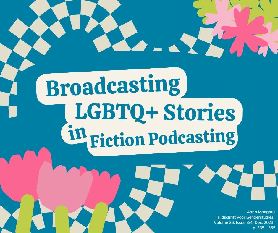 📝Find Anna Mangnus’s article on the influence of independent audio fiction podcasting on LGBTQ+ representation in our newest edition. It describes the unique ways in which the medium contributes to representation. ➡️Open to access with the link below doi.org/10.5117/TVGN20…