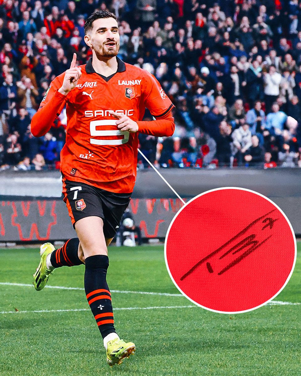 MARTIN TERRIER IS BACK LIKE HE NEVER LEFT 🎯⚽️ To win a signed Terrier shirt👇 🔁 Repost 👋 Follow @Ligue1_ENG 💬 Reply ‘TERRIER’