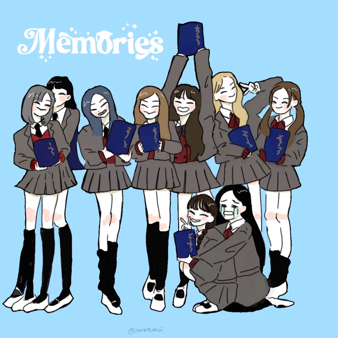 #NiziU #memories #NiziUfanart   NiziUが伝えてくれることはいつだってめちゃくちゃ大切で最高に愛しい。これから先の季節にぴったりな曲!!終わりなんてないよ
