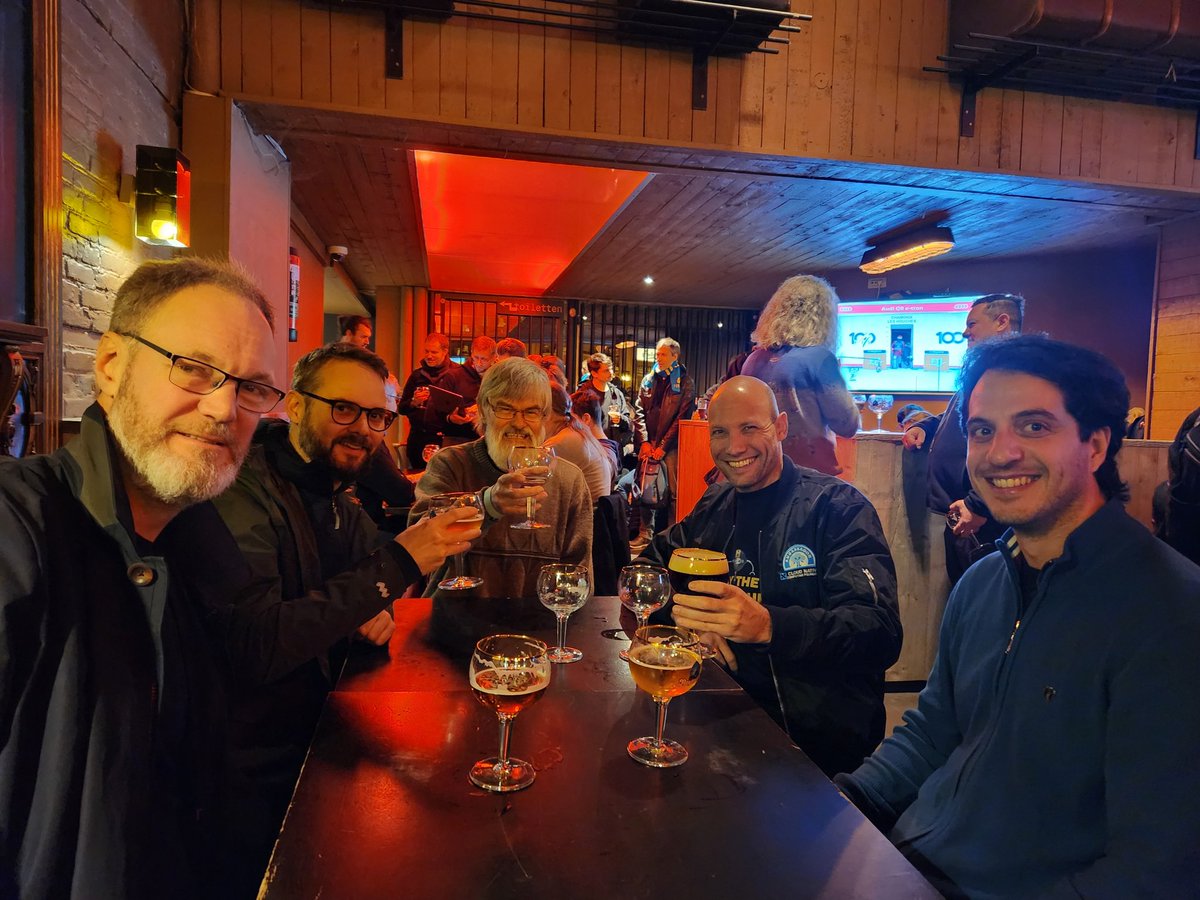 Summarizing a first day of #cfgmgmtcamp with @jfclere <a href="/MickeNimell/">Micke 💎</a> <a href="/marcoscavazzon/">Marco Scavazzon</a>  <a href="/kraaakan/">Jonas Linde</a>