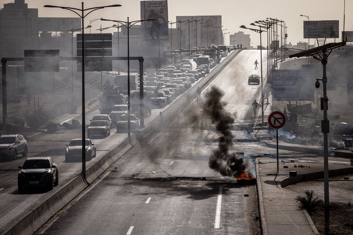 Elections have been postponed until further notice - Senegal, 2024. #senegal #dakar #politics #elections #democracy #humanrights #afp #photojournalism