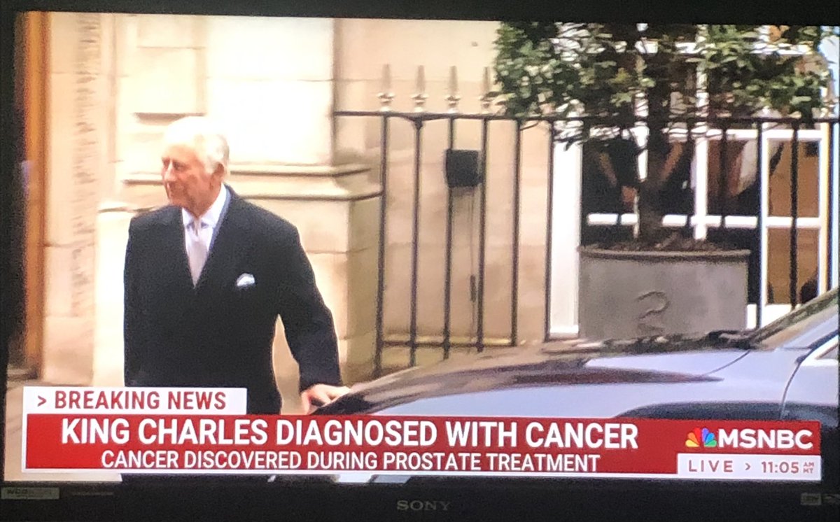 King Charles getting cancer is about to get so much more air time than the genocide of Palestinians (zero surprise; all outrage)