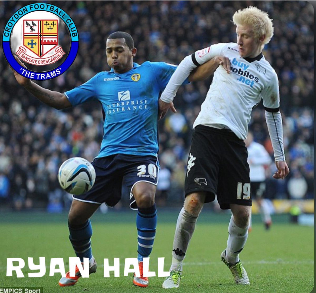 Croydon_FC's tweet image. @Croydon_FC is delighted to sign former Leeds Utd, Luton Town, Southend &amp;amp; Bromley forward Ryan Hall. Ryan played for Croydon as a junior before moving onto Arsenal and Crystal Palace. A real coup for the club with Ryan returning to where it all began. Welcome back Ryan 🚃