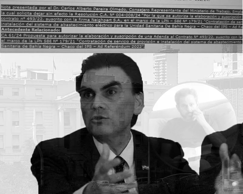 CuartoPoder_Py's tweet photo. #Destacado Involucrado en el caso Meser quiere mantener la salud en el Chaco como si fuera el Siglo XVIII
@IPSParaguay @PresidenciaPy @SantiPenap 
◾Aquí la nota 👉 https://t.co/hs0fRHE5sE https://t.co/wGtsbkRqdC