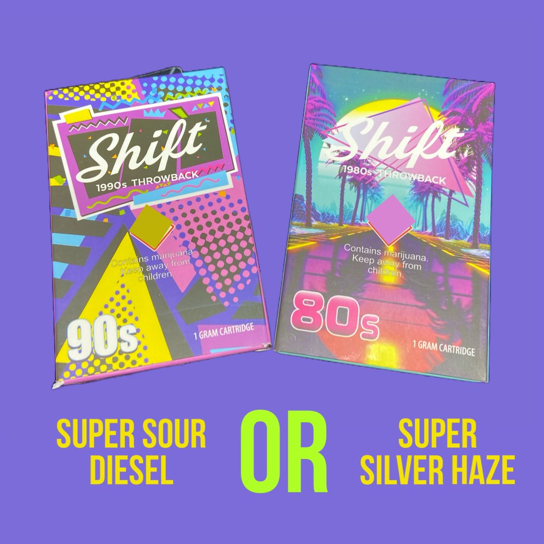 Check out our Shift carts @ 30% off 😍🍃
Which old school strain would you reach for?