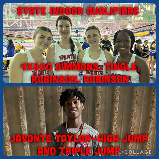 Congratulations to our State Indoor qualifiers this year!!!