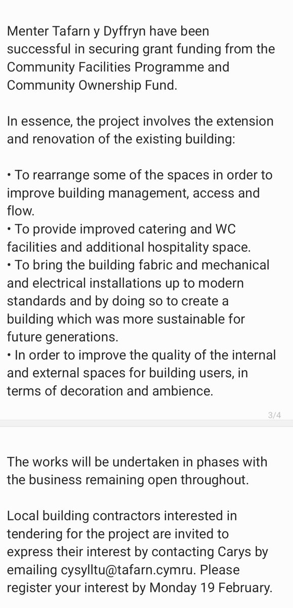 Menter Tafarn Dyffryn Aeron tweet media