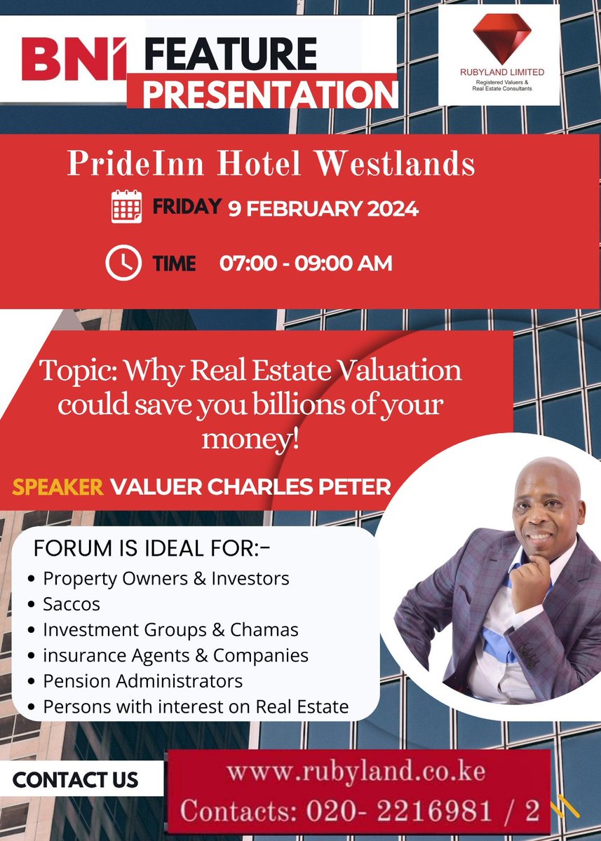 RubylandLimited's tweet image. This Friday we discuss matters property valuation