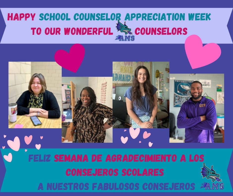 Our School Counselors <a href="/AnnapMSAACPS/">Annapolis Middle School</a> are AWESOME!
¡Nuestros consejeros escolares son FABULOSSOS! <a href="/AACountySchools/">AACPS</a> #AACPSAwesome