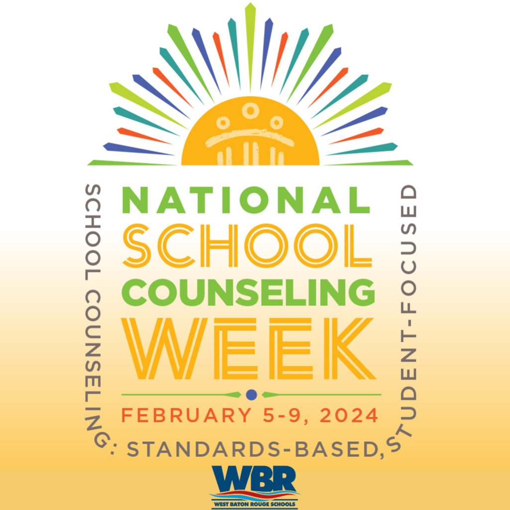 We LOVE our School Counselors!  Happy National School Counseling Week! #WBRProud