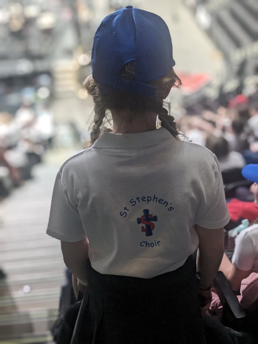 Lots of very excited children (and staff) ready to sing! <a href="/StStephensKM1/">St Stephen's KM</a> <a href="/AllsaintsCEPrim/">AllSaintsCEFarnworth</a> <a href="/YVconcerts/">Young Voices</a>