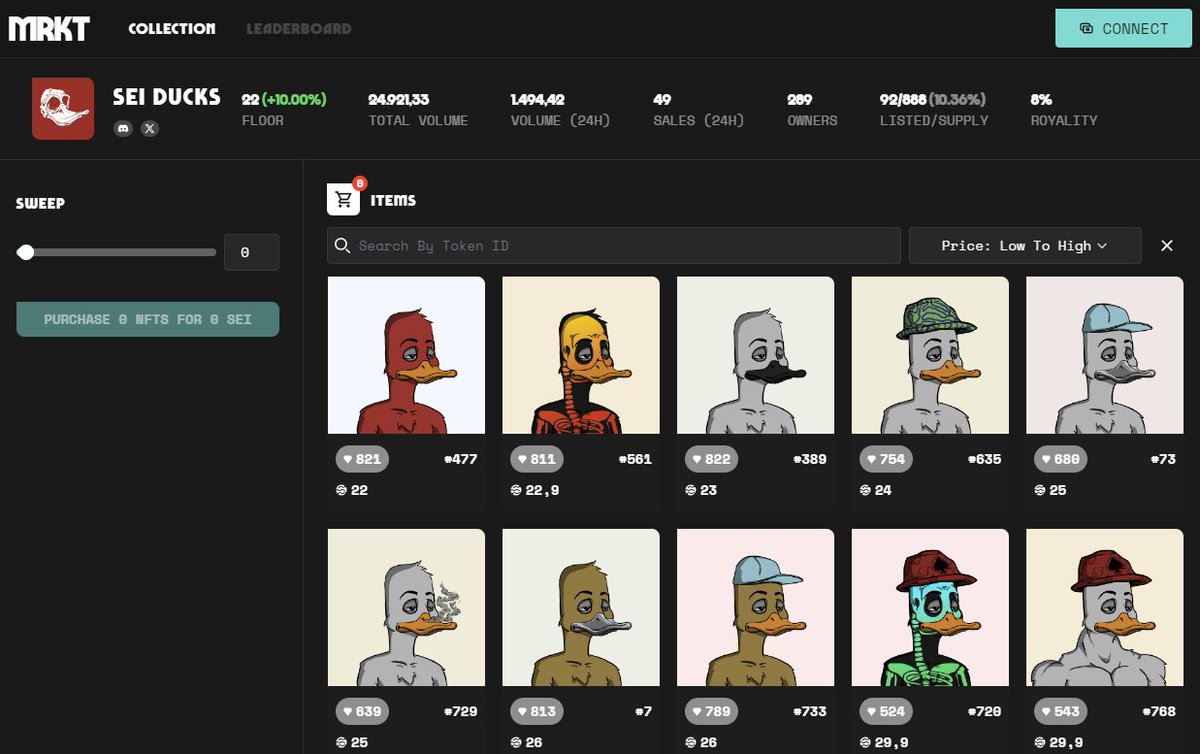 🦆 SEI Ducks WTF! Now available on MRKT Beta:

👉 beta.mrkt.exchange/collection/sei…

🎉 𝗢𝘄𝗻𝗶𝗻𝗴 𝟴+ 𝗗𝘂𝗰𝗸𝘀 𝘂𝗻𝗹𝗼𝗰𝗸𝘀:
🤖 Exclusive access to our Sniper Mint Bot
⚡ Lightning-fast minting
🔄 Multi-Wallet Support
🛠️ No need install | Work on PC and Mobile

#SeiNetwork #Sei