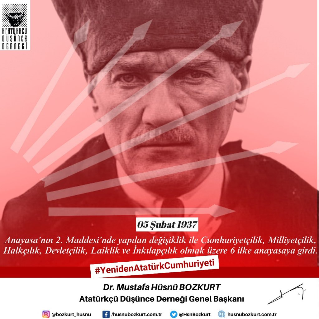 “Efendiler ve ey millet, iyi biliniz ki, Türkiye Cumhuriyeti şeyhler, dervişler, müritler, mensuplar memleketi olamaz.”
#TürkiyeLaiktirLaikKalacak
<a href="/add_genelmerkez/">Atatürkçü Düşünce Derneği</a>