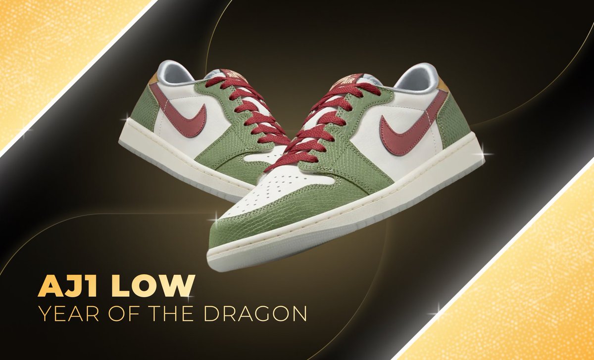 NEW DROP - Jordan 1 Low Year Of The Dragon Dropping tomorrow, expect very limited stock! Still need some SNKRS Accounts? Generate them yourself with SolarTools 💫 💛 + ♻️ for a FREE trial