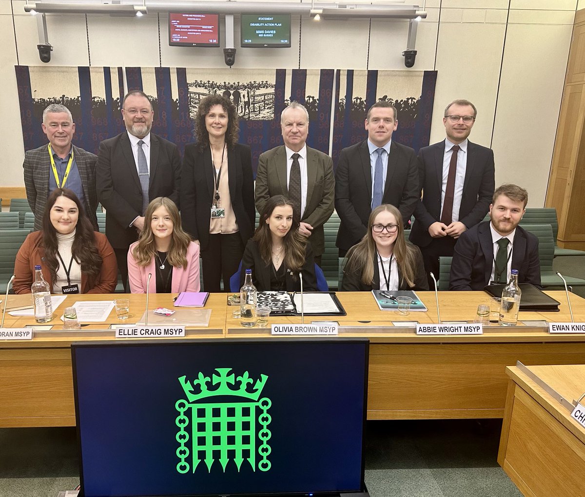 Scottish Youth Parliament (@officialsyp) on Twitter photo Massive thank you to <a href="/CommonsScotAffs/">Scottish Affairs Committee</a> for having SYP - represented by @molliemsyp, <a href="/EllieMSYP/">Ellie Craig MSYP</a>, <a href="/AbbieMSYP/">Abbie Wright</a>, <a href="/EwanKnightMSYP/">Ewan Knight MSYP</a>, and <a href="/OliviaBrown6464/">Olivia Brown MSYP</a> - to give evidence.
We discussed young people's participation, the Right to Food, UNCRC incorporation, the climate crisis and more! Massive thank you to <a href="/CommonsScotAffs/">Scottish Affairs Committee</a> for having SYP - represented by @molliemsyp, <a href="/EllieMSYP/">Ellie Craig MSYP</a>, <a href="/AbbieMSYP/">Abbie Wright</a>, <a href="/EwanKnightMSYP/">Ewan Knight MSYP</a>, and <a href="/OliviaBrown6464/">Olivia Brown MSYP</a> - to give evidence.
We discussed young people's participation, the Right to Food, UNCRC incorporation, the climate crisis and more!