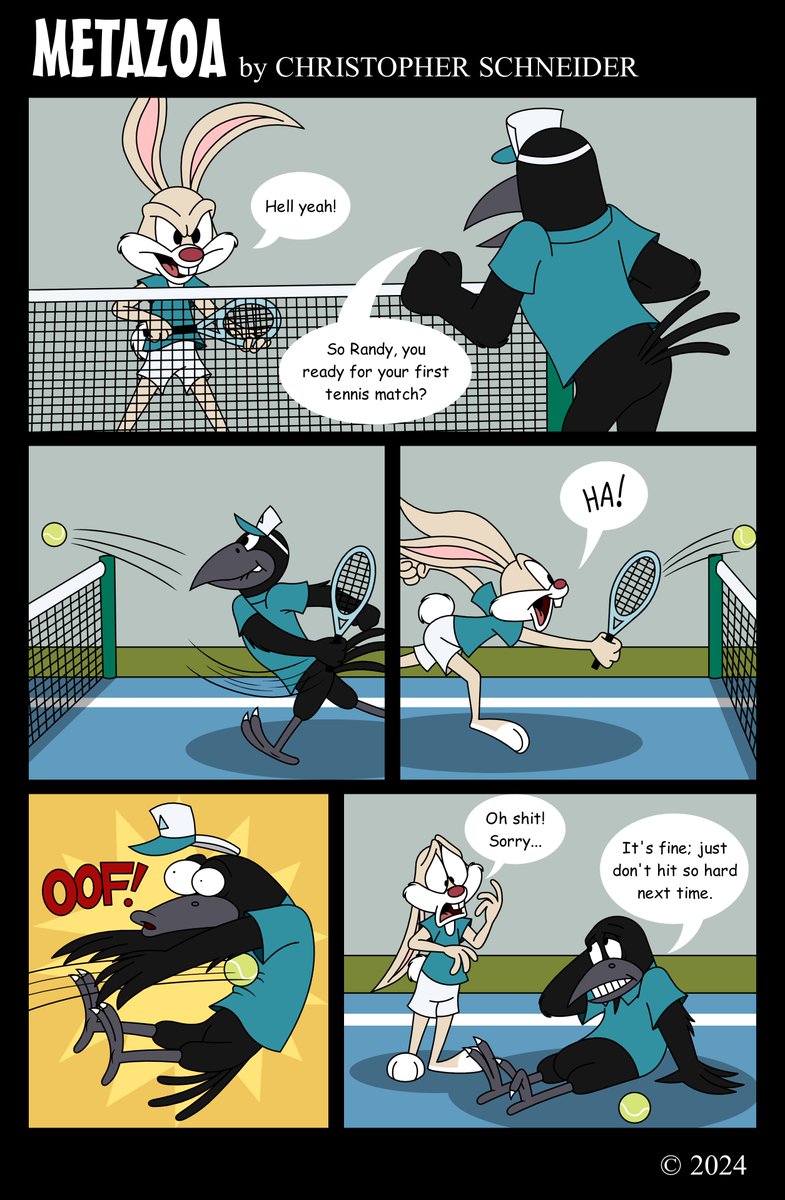 MrSchneider2006's tweet photo. METAZOA - Tennis
#Metazoa | #comic | #cartoon | #art | #DigitalArtist | #drawing https://t.co/Hybfiy0Vh1