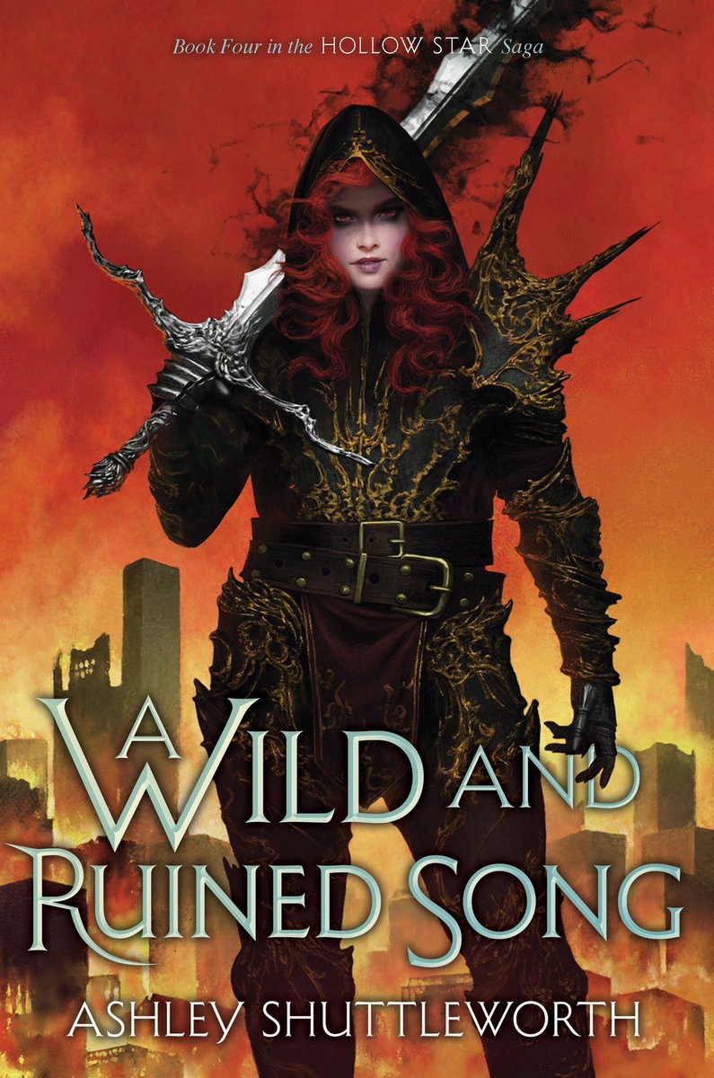 Here she is—the cover reveal of the 4th and final book in the Hollow Star Saga A WILD AND RUINED SONG, coming November 12th 2024 A moment of appreciation for thick girls with swords, in full body armour ❤️🔥 @MelanieDelon fvcking ate with this