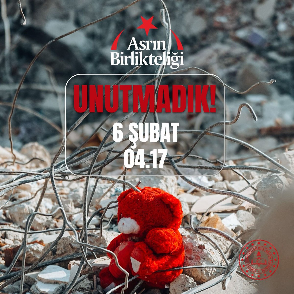 Yusuf__Tekin's tweet image. Asrın felaketinin yıl dönümünde, tüm deprem şehitlerimizi rahmetle anıyoruz.

Yarın sabah tüm okullarımızda, asrın felaketinde kaybettiğimiz canlarımız için bir dakikalık saygı duruşunda bulunacağız. 

AsrınBirlikteliği