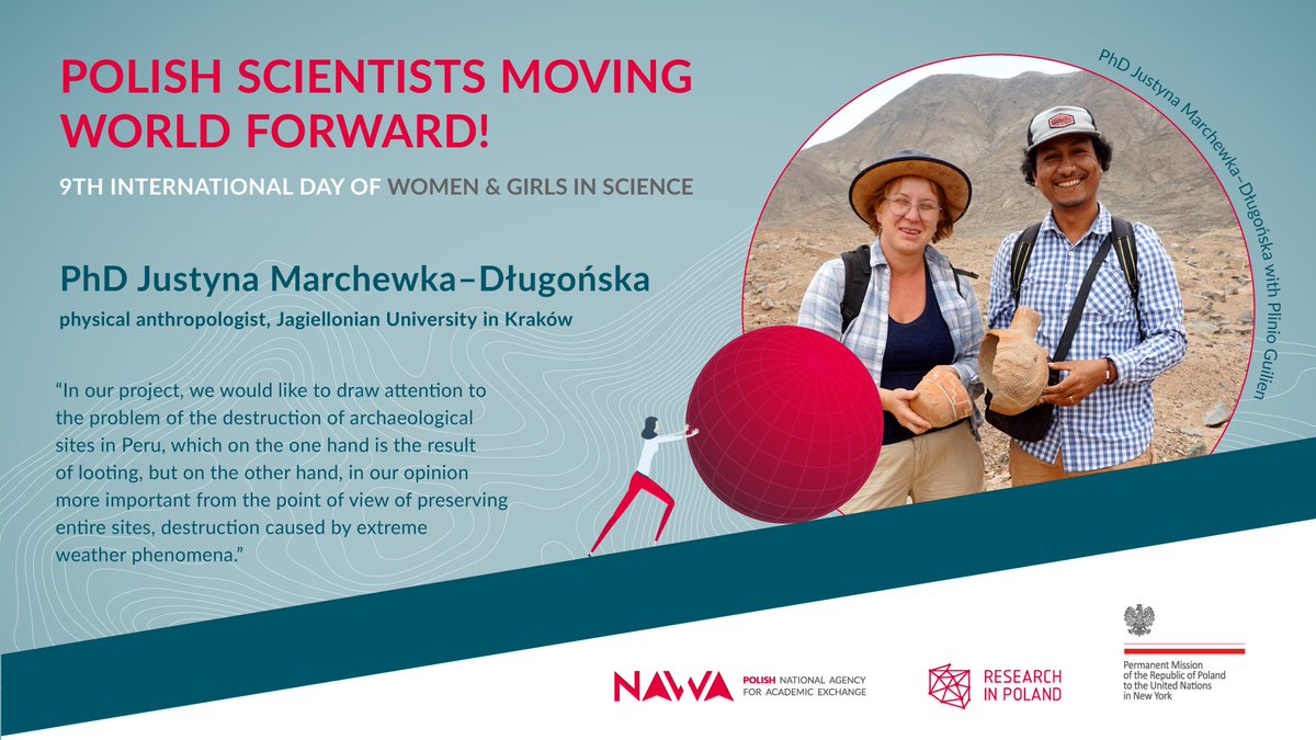 👩🏻‍🔬 Zbliża się Międzynarodowy Dzień Kobiet i Dziewcząt w Nauce! W dniach 8-9 lutego odbędzie się coroczne wydarzenie organizowane przez ONZ. Dzięki zaangażowaniu NAWA weźmie w nim udział dr Justyna Marchewka-Długońska. 

ℹ️ nawa.gov.pl/nawa/aktualnos…

#WomenandGirlsinScience