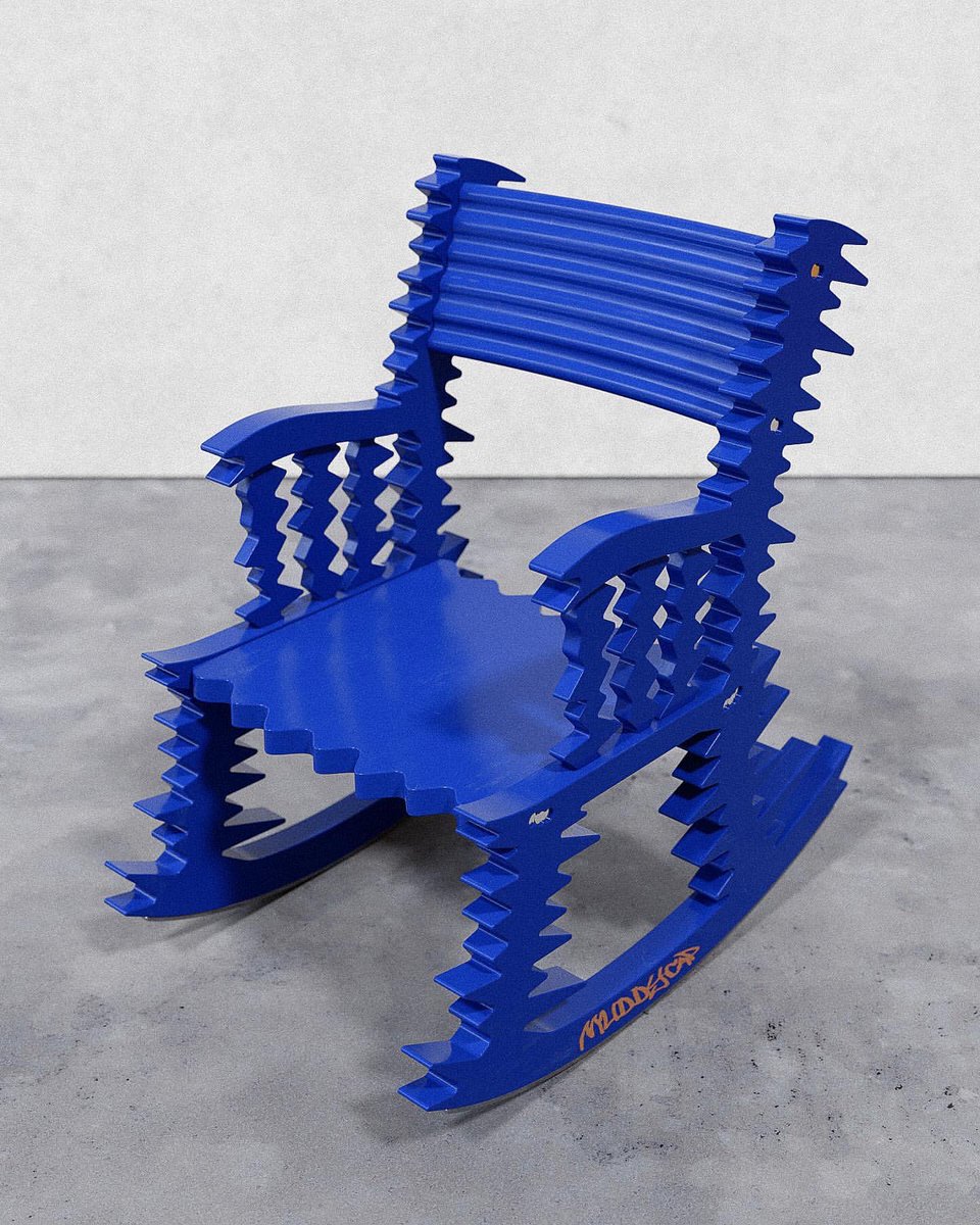 'Fast Rocking Chair' by Muddycap (2024) 🪑💨