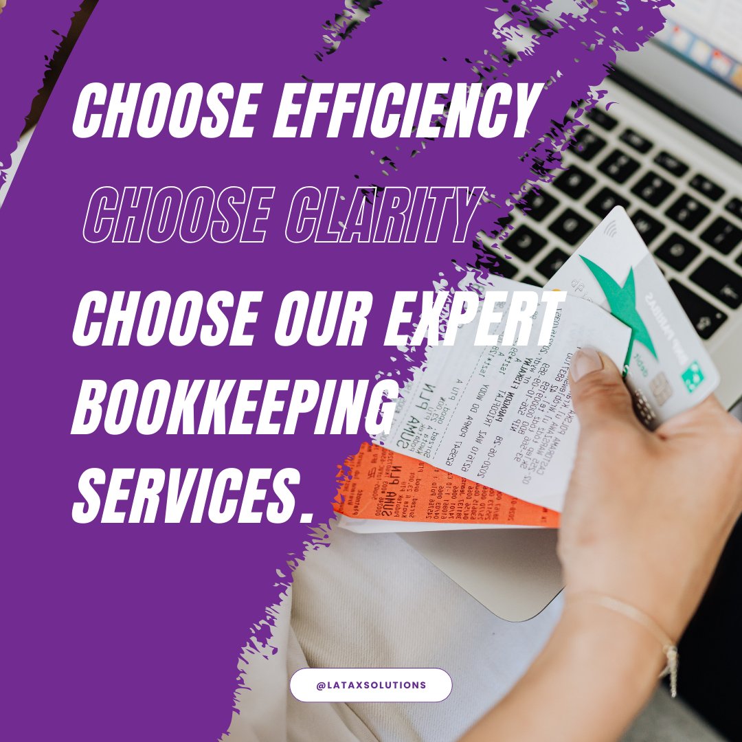 Let us handle your financial records with precision, so you can focus on what matters most – growing your business.

Contact us today to gain peace of mind!

#Bookkeeping #FinancialClarity #Efficiency #BusinessGrowth #AtlantaBusinessWomen #TaxSeason2024