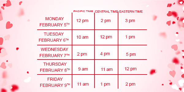 MyPoints's tweet photo. Happy Monday! Here's this week's #PointPerk Schedule! https://t.co/CSbe4FvkSx